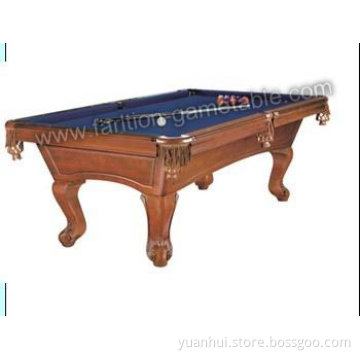 Hand Carved Pool Table
